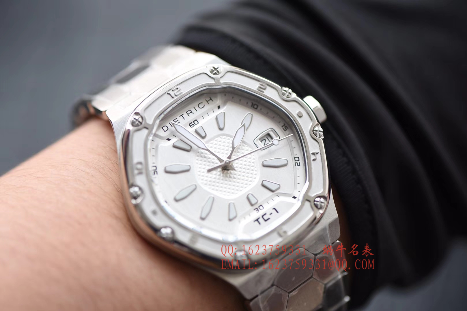 【正品，专柜最新款同步发售】德国品牌Dietrich帝特利威男士腕表，TC-1系列 / CBDietrich 02