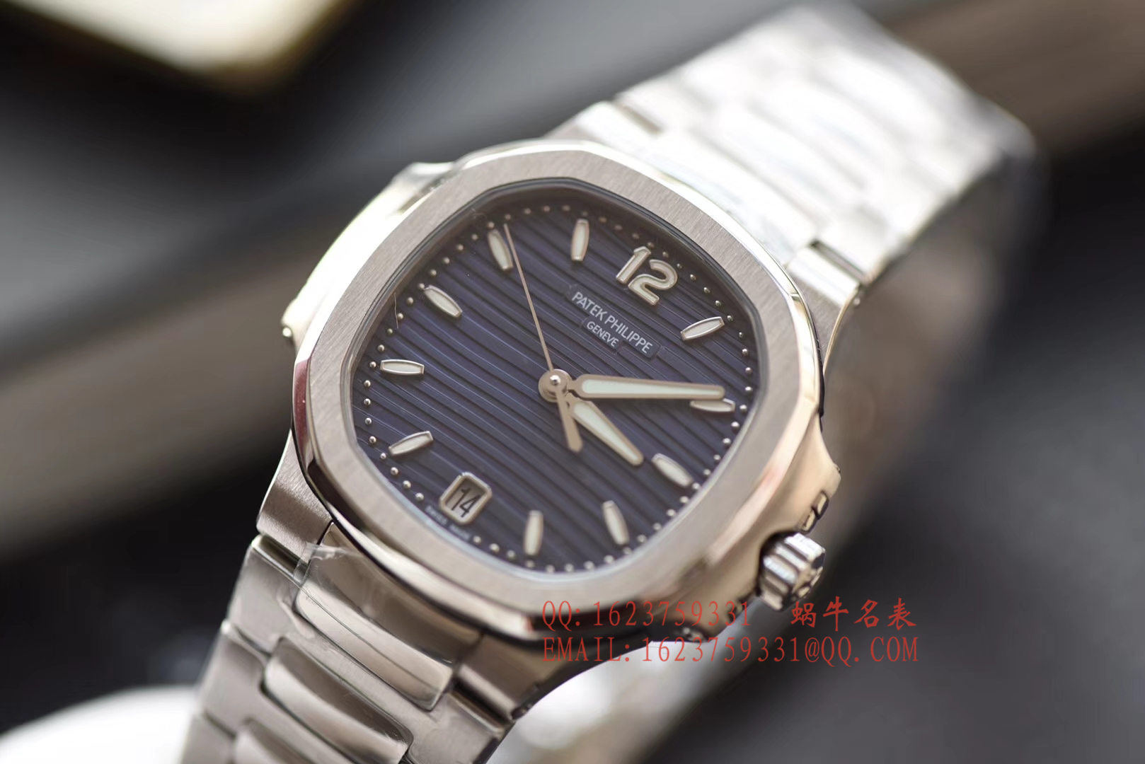 【PF一比一超A高仿手表】百达翡丽运动系列7118/1A-001腕表(鹦鹉螺)女表 / BD221