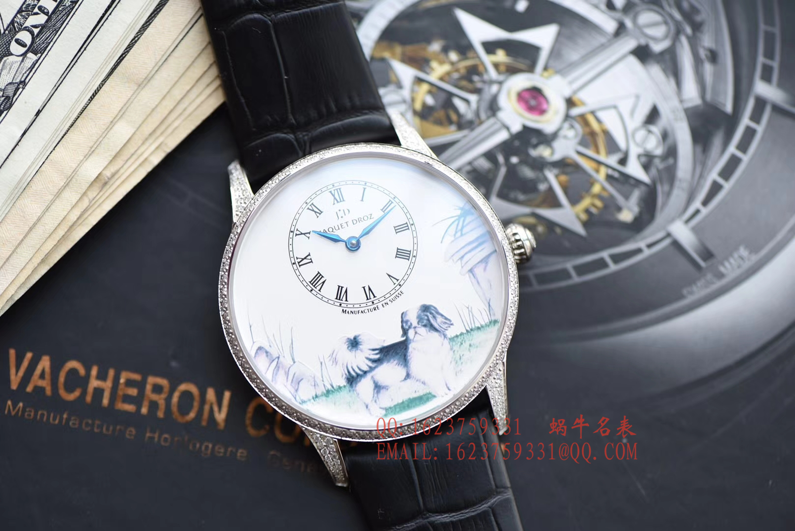 雅克德罗灵犬时分小针盘致庆中国农历新年 / YK018