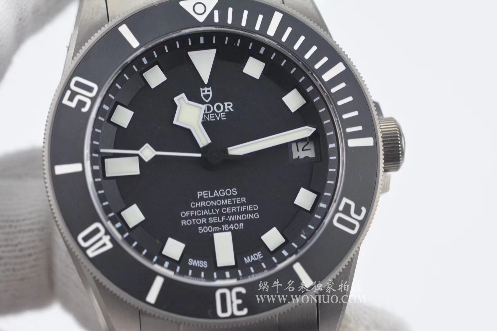 【独家视频测评XF一比一超A精仿手表】帝舵PELAGOS系列战斧25500TN 黑钛土豆黑面战斧 / DT007A