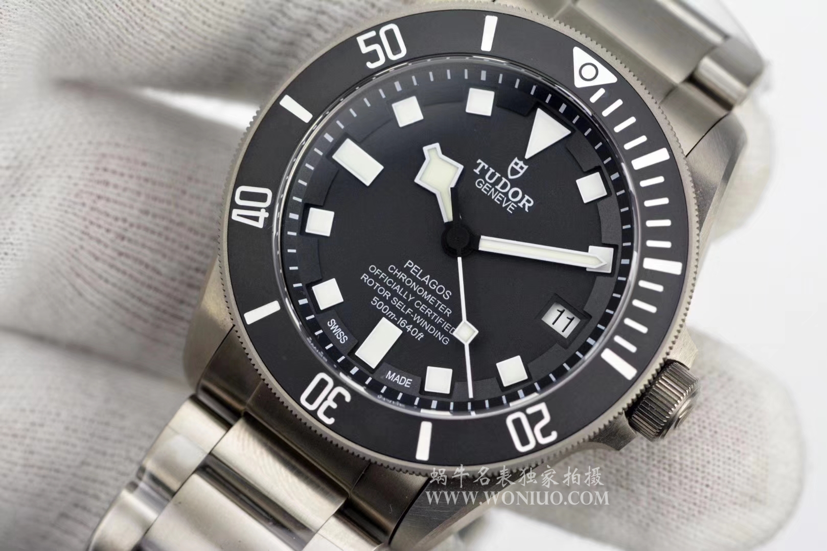 【独家视频测评XF一比一超A精仿手表】帝舵PELAGOS系列战斧25500TN 黑钛土豆黑面战斧 / DT007A