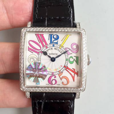 【GF复刻工艺新极致复刻高仿——最强女表】Franck Muller法穆兰MASTER SQUARE系列6002 M QZ女士石英腕表