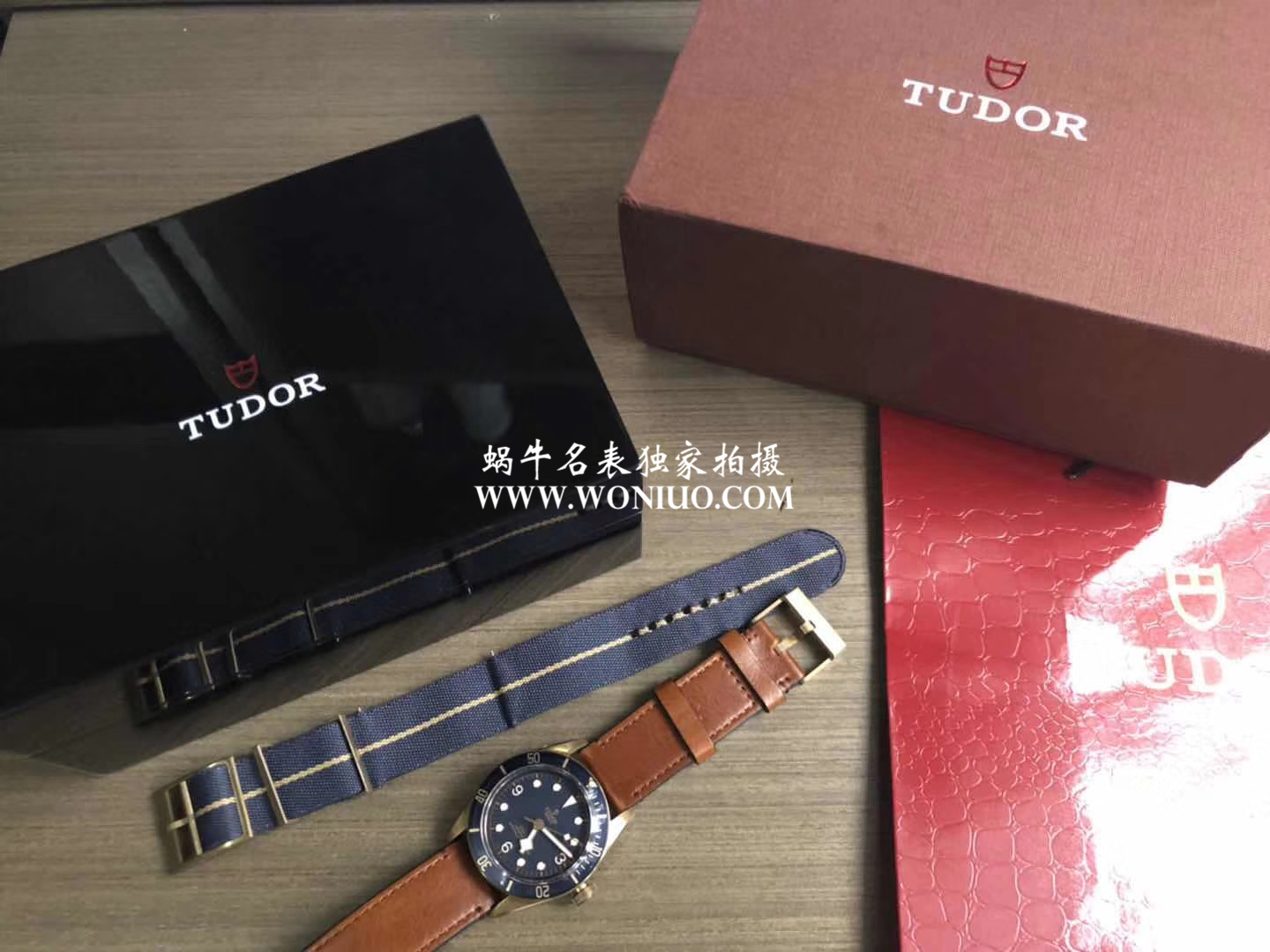 【独家视频解析】【XF厂一比一超A高仿手表】帝舵TUDOR启承系列帝驼蓝铜花 / DTBB030