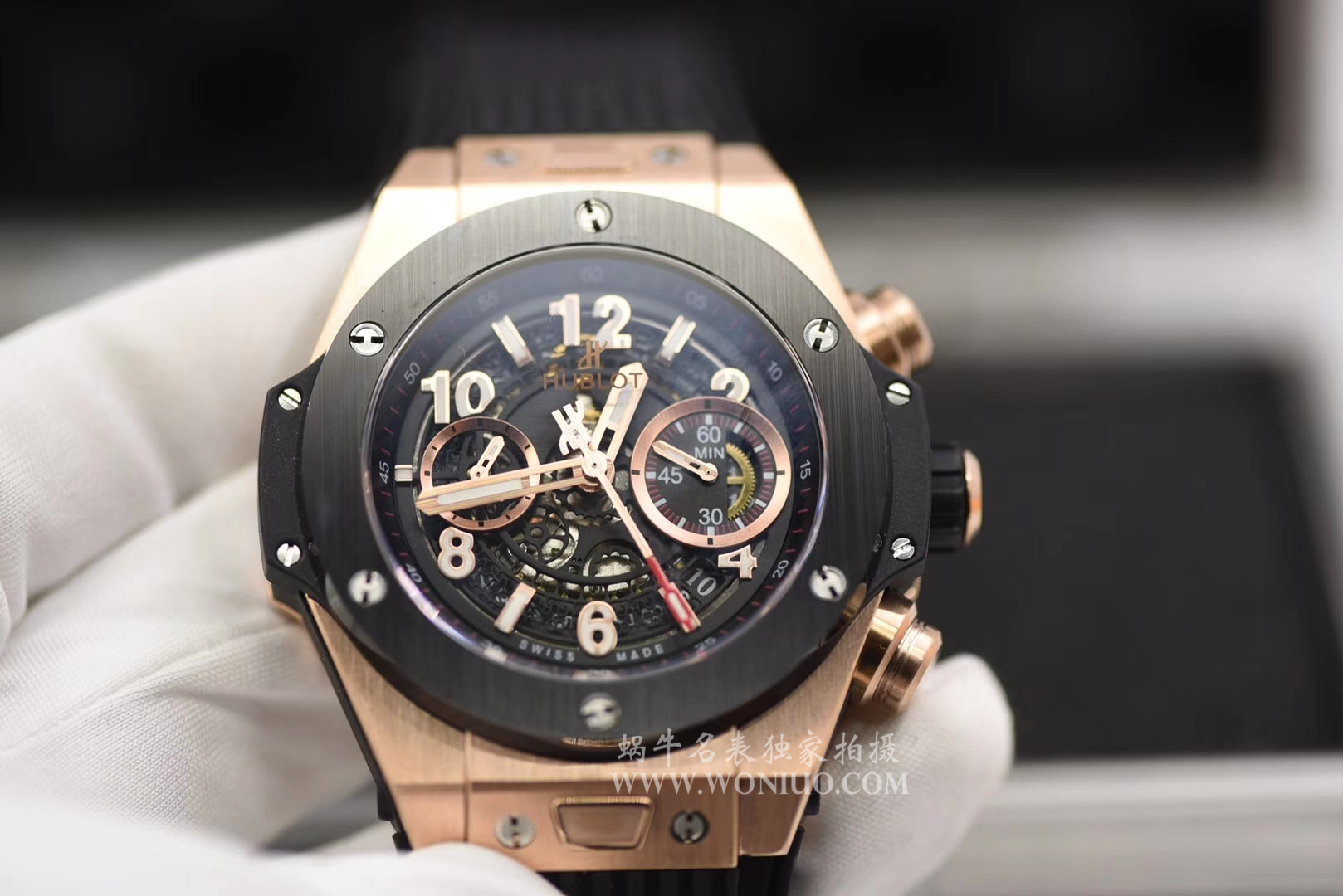 【JB一比一超A高仿手表】宇舶系列411.OX.1180.RX镂空腕表 / YB054