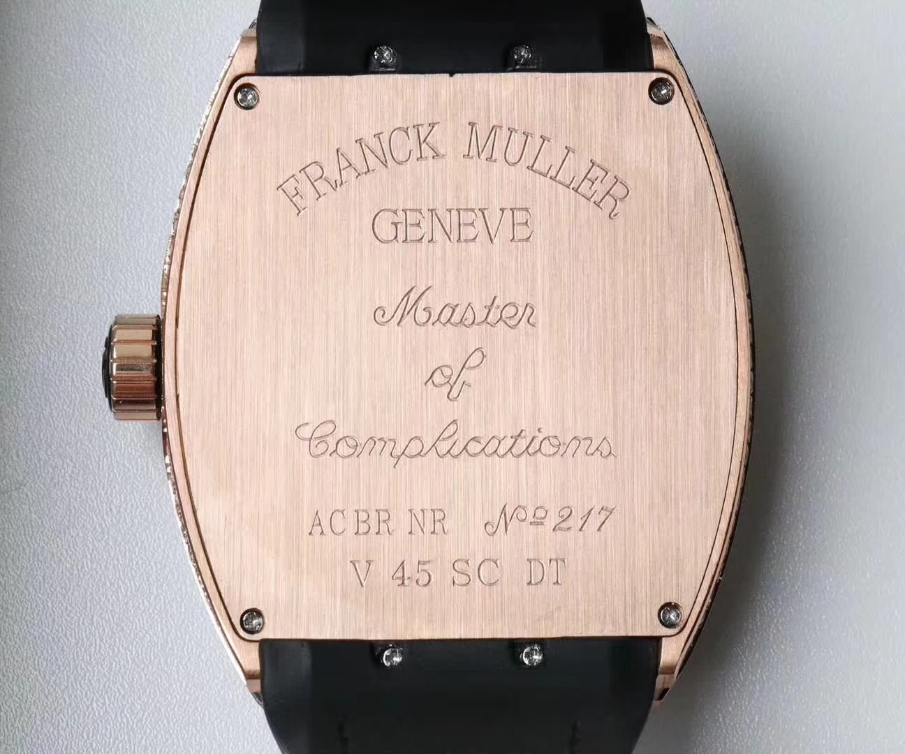 【FM一比一超A高仿手表】法兰克穆勒VANGUARD系列Vanguard Lady 白金钻石腕錶腕表 / 法穆兰FL013