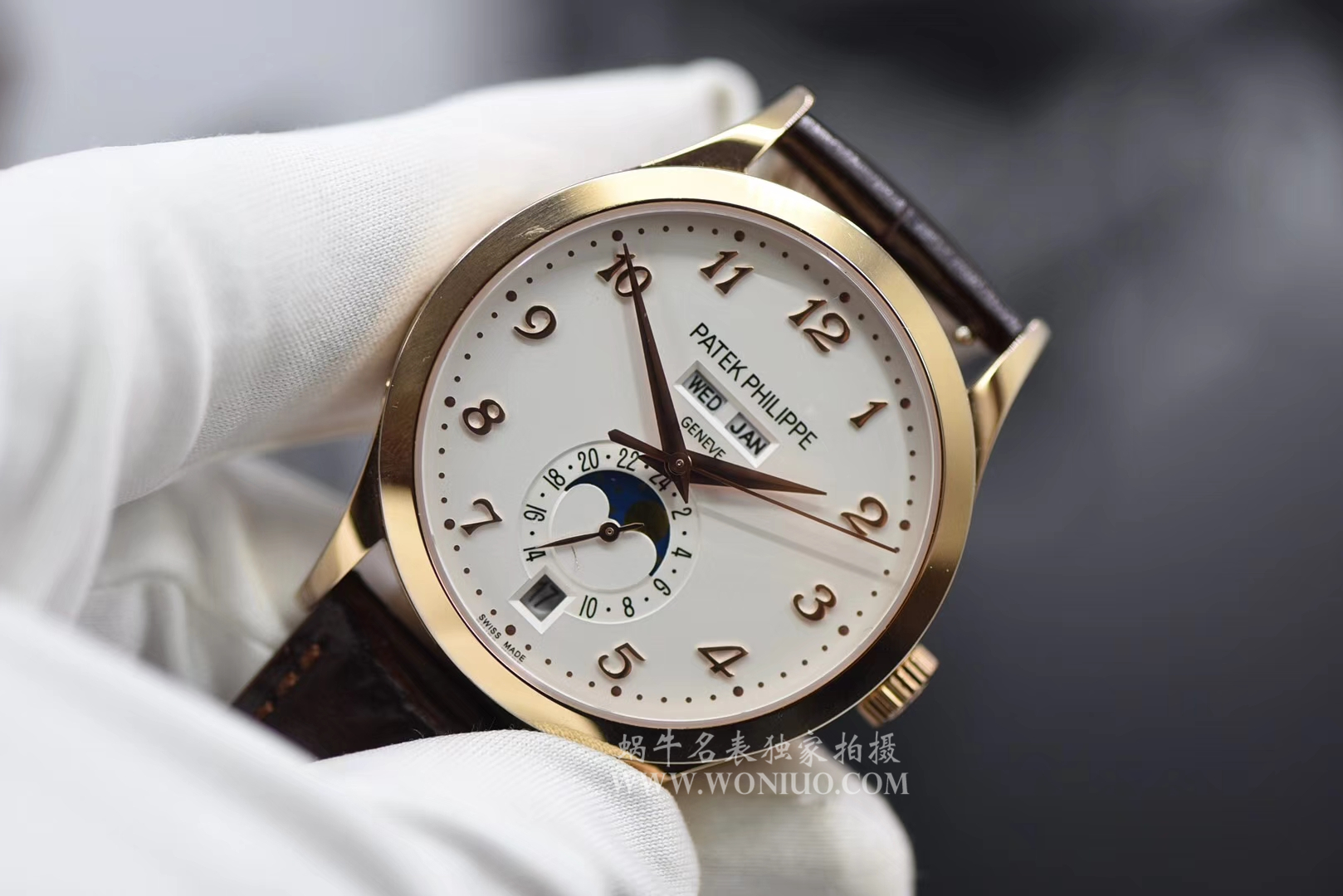 【台湾厂1:1超A高仿手表】百达翡丽复杂功能计时系列5396R-011腕表 / BD171