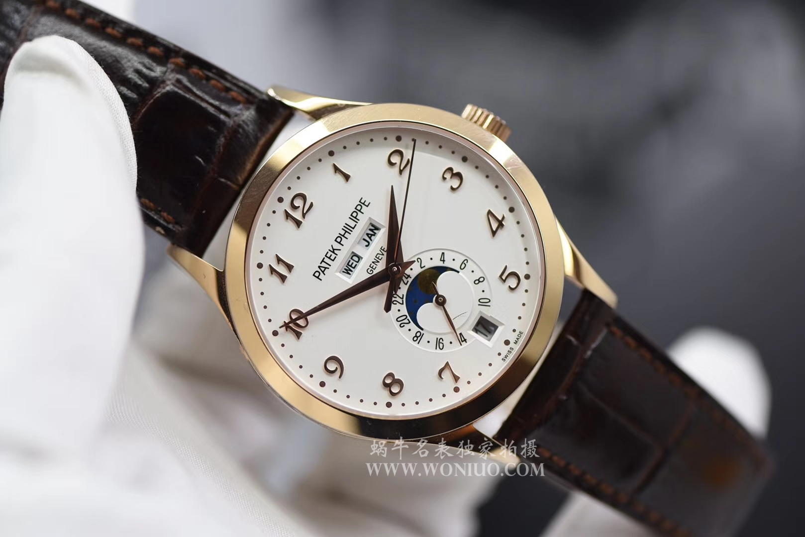 【台湾厂1:1超A高仿手表】百达翡丽复杂功能计时系列5396R-011腕表 / BD171