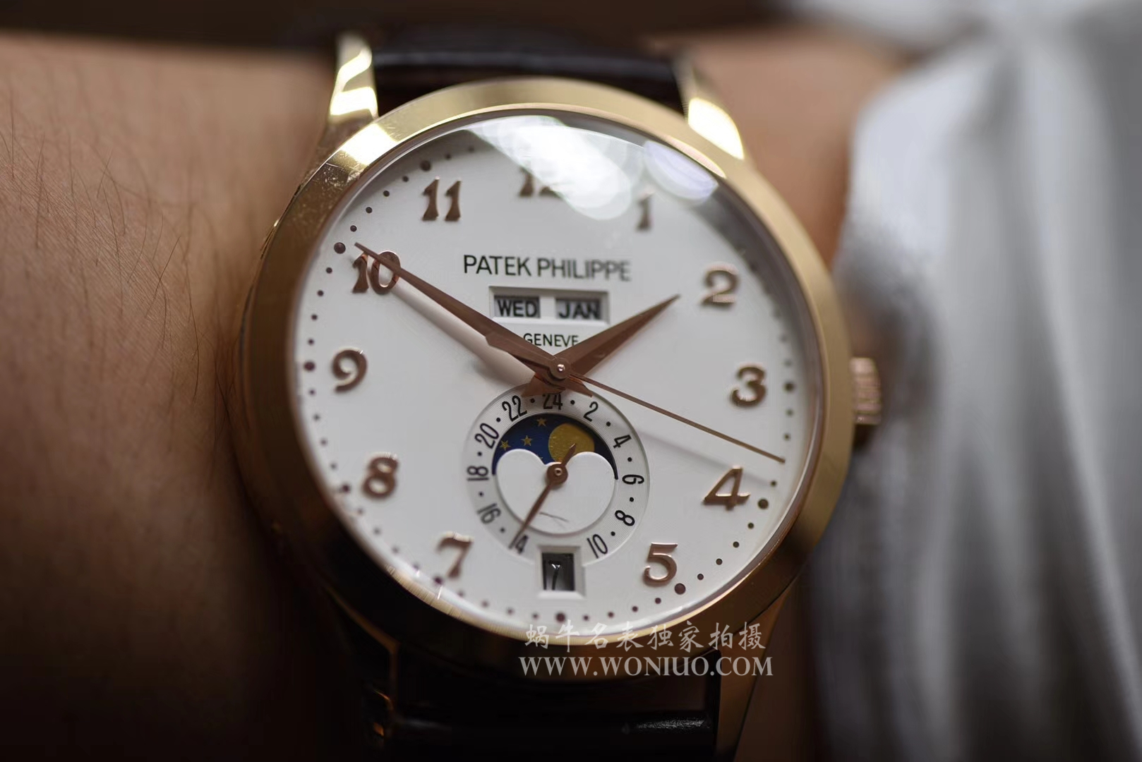 【台湾厂1:1超A高仿手表】百达翡丽复杂功能计时系列5396R-011腕表 / BD171