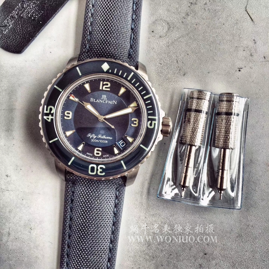 【ZF一比一超A高仿手表】宝珀五十噚系列5015-12B40-O52A蓝面背透腕表 / BP038