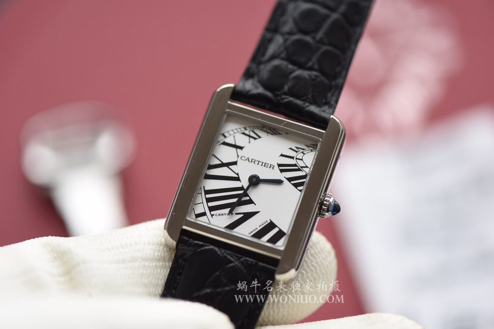 【K11一比一超A高仿手表】卡地亚 SOLO TANK SOLO坦克系列W5200018小号女士石英腕表 / K143