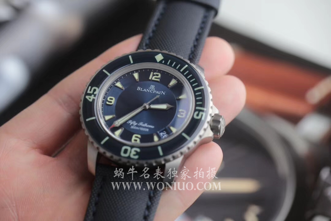 【ZF一比一超A高仿手表】宝珀五十噚系列5015-12B40-O52A蓝面背透腕表 / BP038