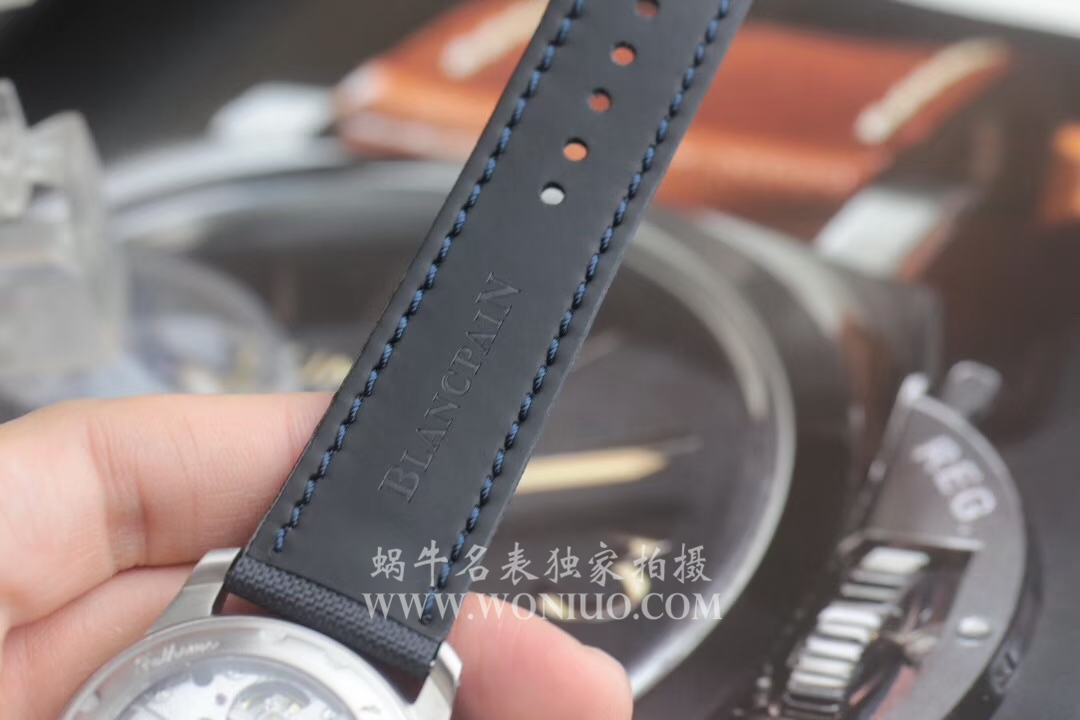 【ZF一比一超A高仿手表】宝珀五十噚系列5015-12B40-O52A蓝面背透腕表 / BP038