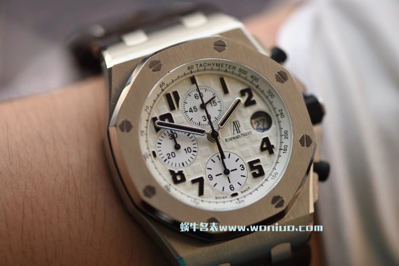 【JF厂1:1复刻精仿手表】爱彼皇家橡树离岸型系列沙漠26170ST.OO.D091CR.01腕表 / AP084A