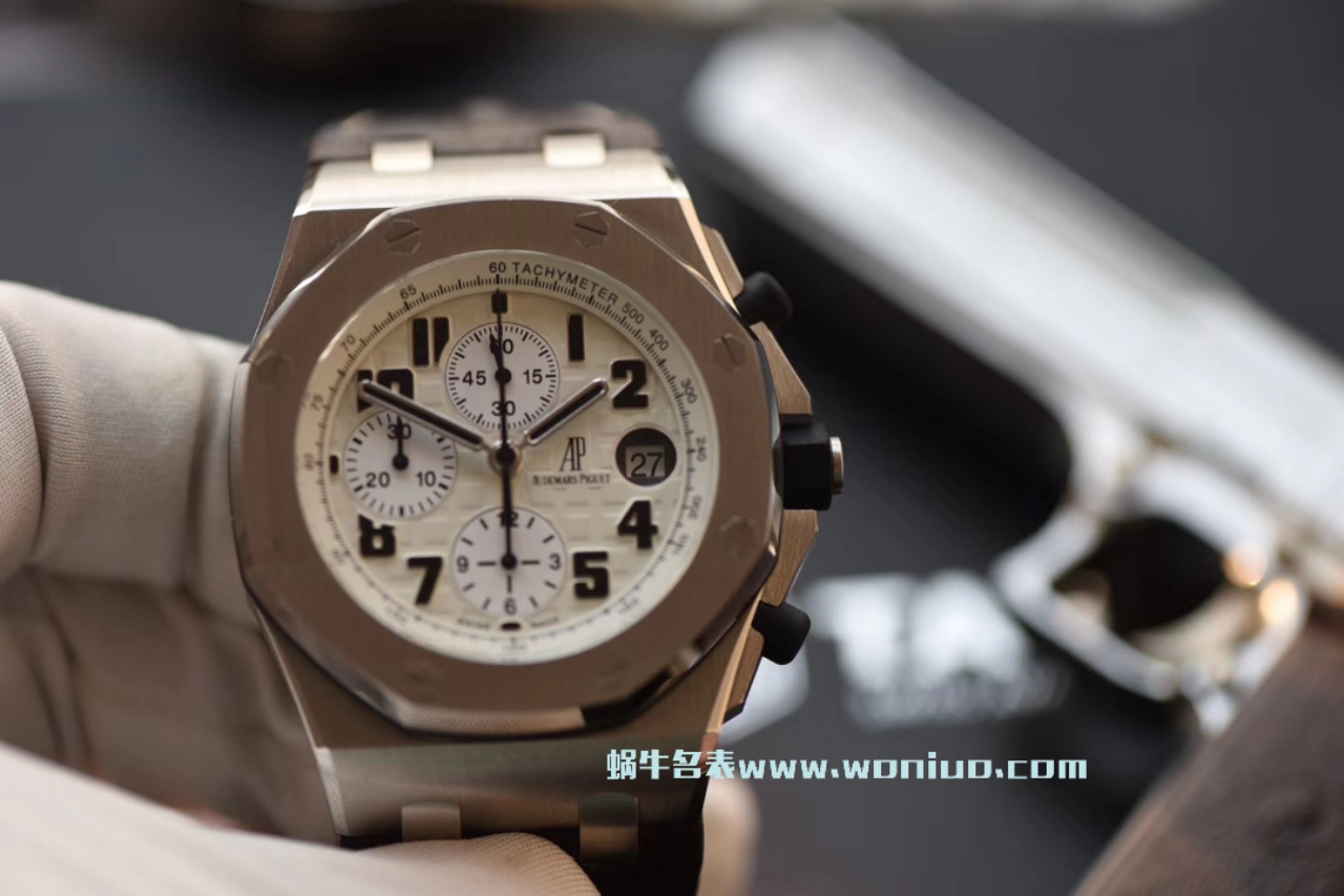 【JF厂1:1复刻精仿手表】爱彼皇家橡树离岸型系列沙漠26170ST.OO.D091CR.01腕表 / AP084A
