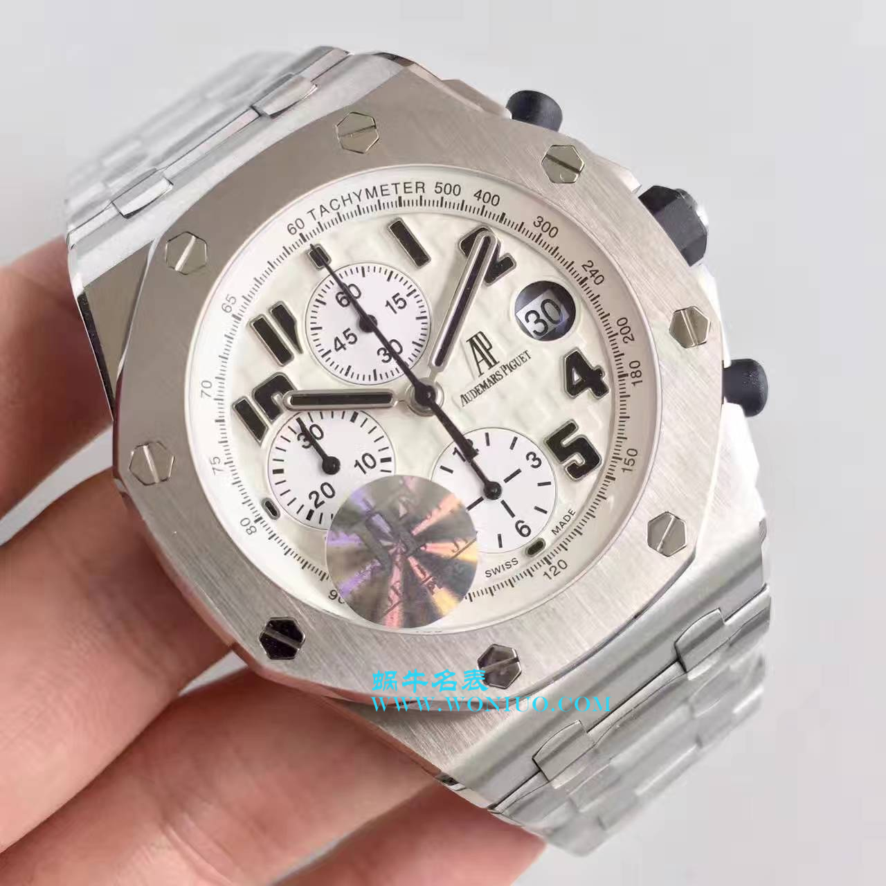 【JF厂1:1复刻精仿手表】爱彼皇家橡树离岸型系列沙漠26170ST.OO.D091CR.01腕表 / AP084A