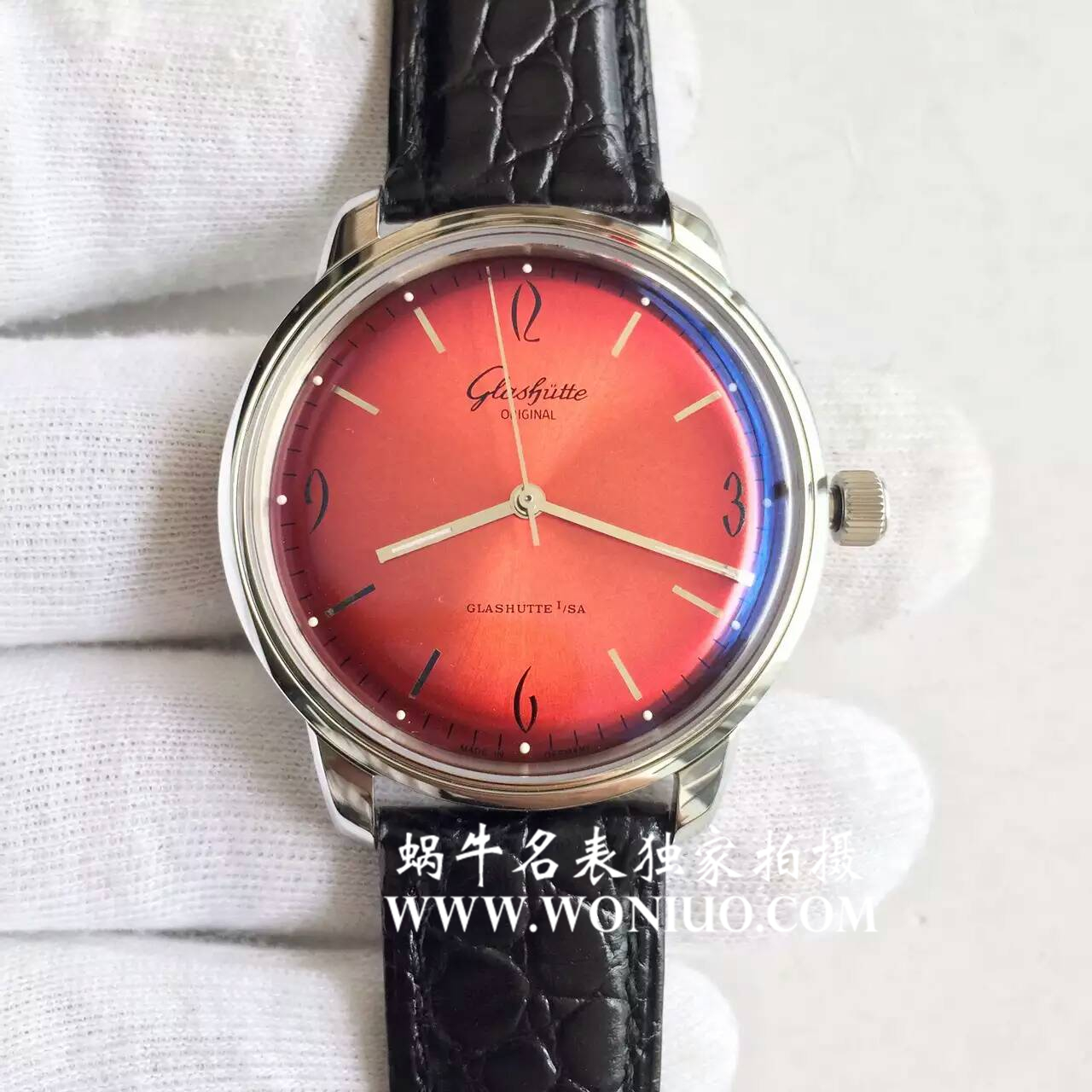 【YL厂出品】格拉苏蒂原创复刻高仿20世纪复古系列1-39-52-07-02-01男士机械手表 / GLA028