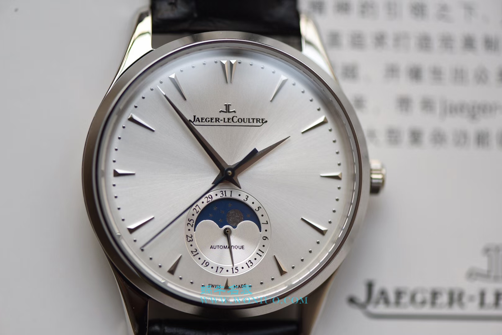 【VF一比一超A高仿手表V2版本】积家月相大师Q1368420 男士腕表 / JJ038