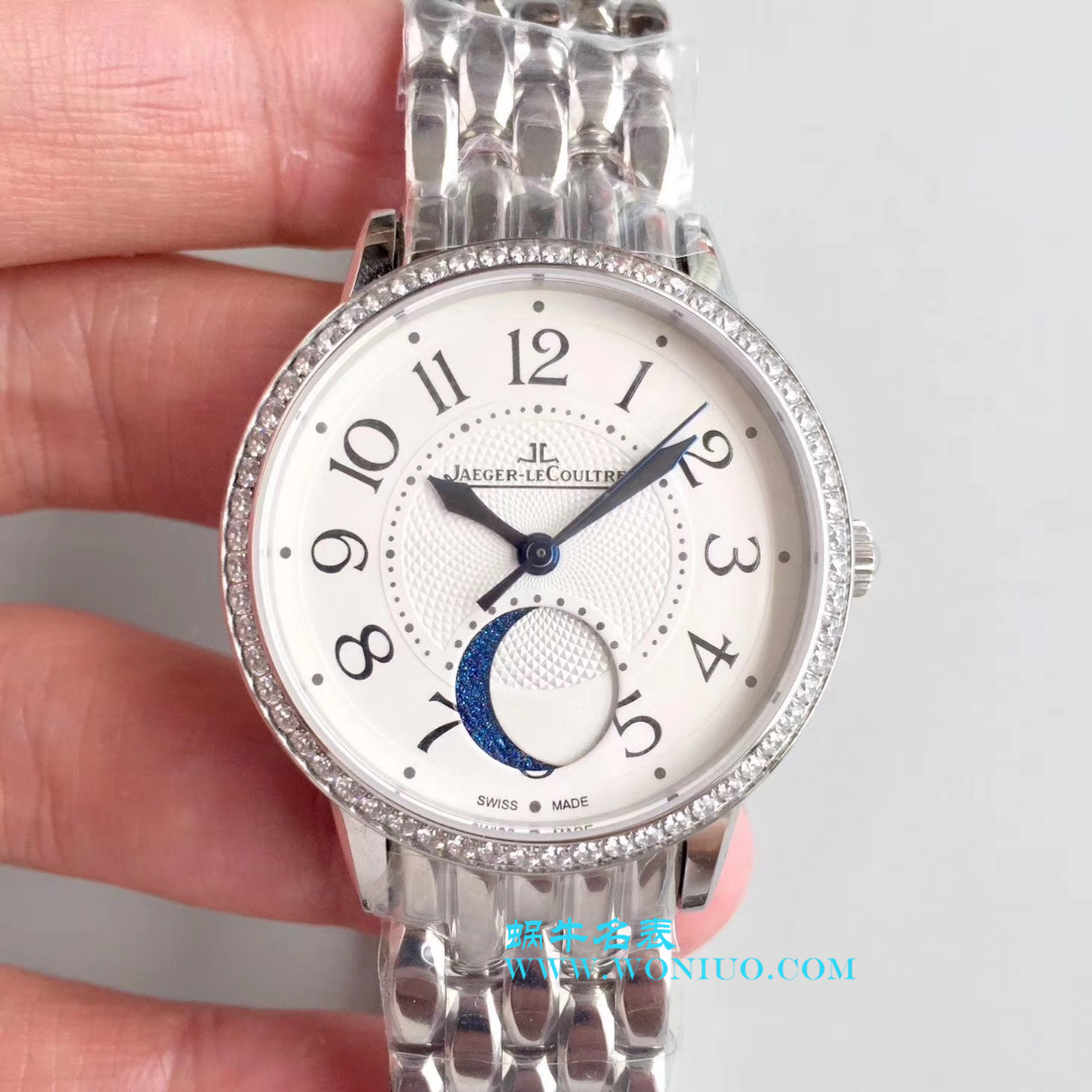 【JL积家约会系列全新月相女士腕表】复刻高仿积家约会系列3572120、3578420、3578120、3572420腕表 / JS121