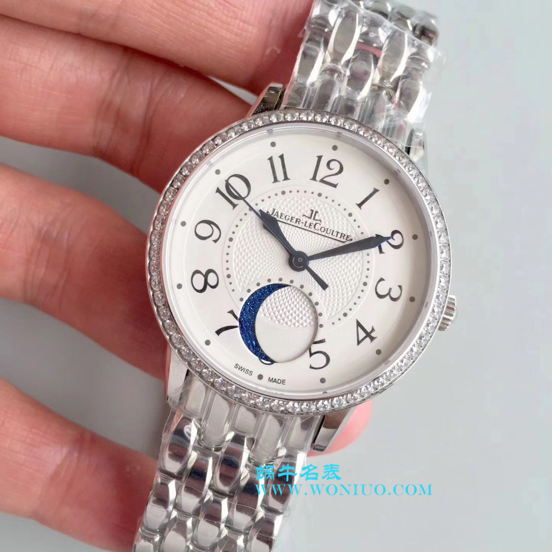 【JL积家约会系列全新月相女士腕表】复刻高仿积家约会系列3572120、3578420、3578120、3572420腕表 / JS121