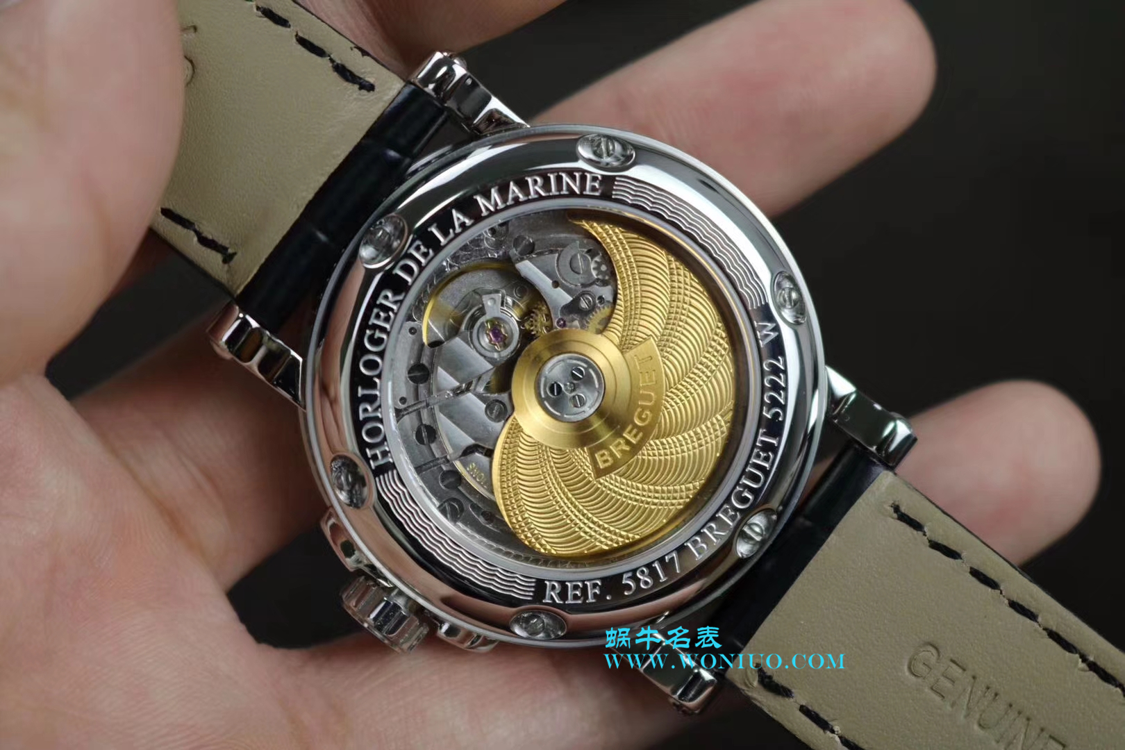 【HG一比一超A高精仿手表】宝玑宝玑航海MARINE 5817系列5817ST/Y2/5V8、5817BA/12/9V8腕表 / BZ035