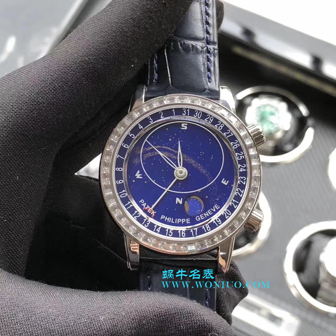 【视频评测】高仿百达翡丽超级复杂功能计时系列6102P-001 、6104G-001、铂金腕表/6102R-001 玫瑰金腕表 / BD219