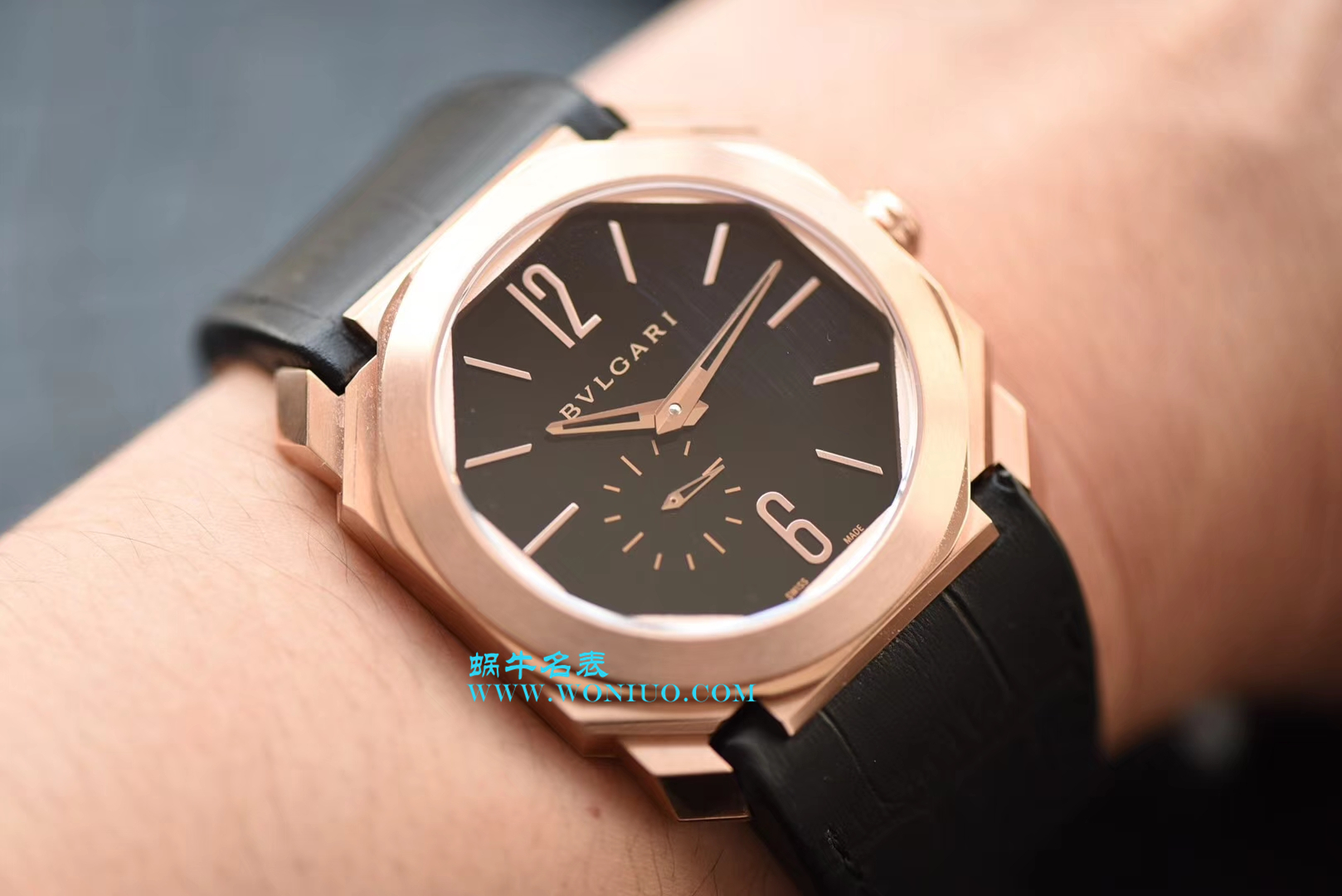 【台湾一比一超A精高仿手表】宝格丽OCTO系列102371 BGOP40BGLXT腕表 / BGB0018