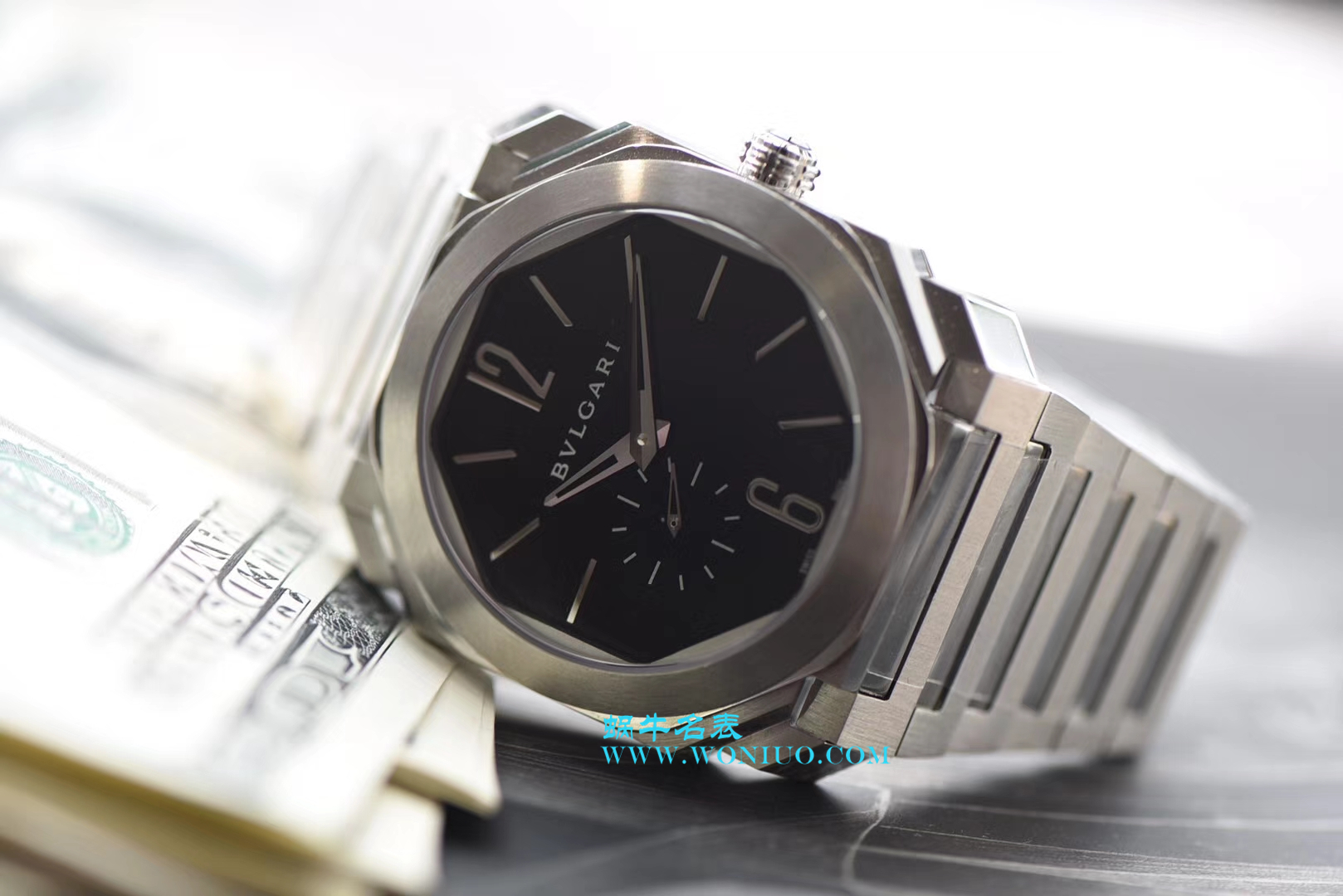 【台湾一比一超A高仿手表】宝格丽OCTO系列102028 BGO40BPLXT腕表 / BZ017