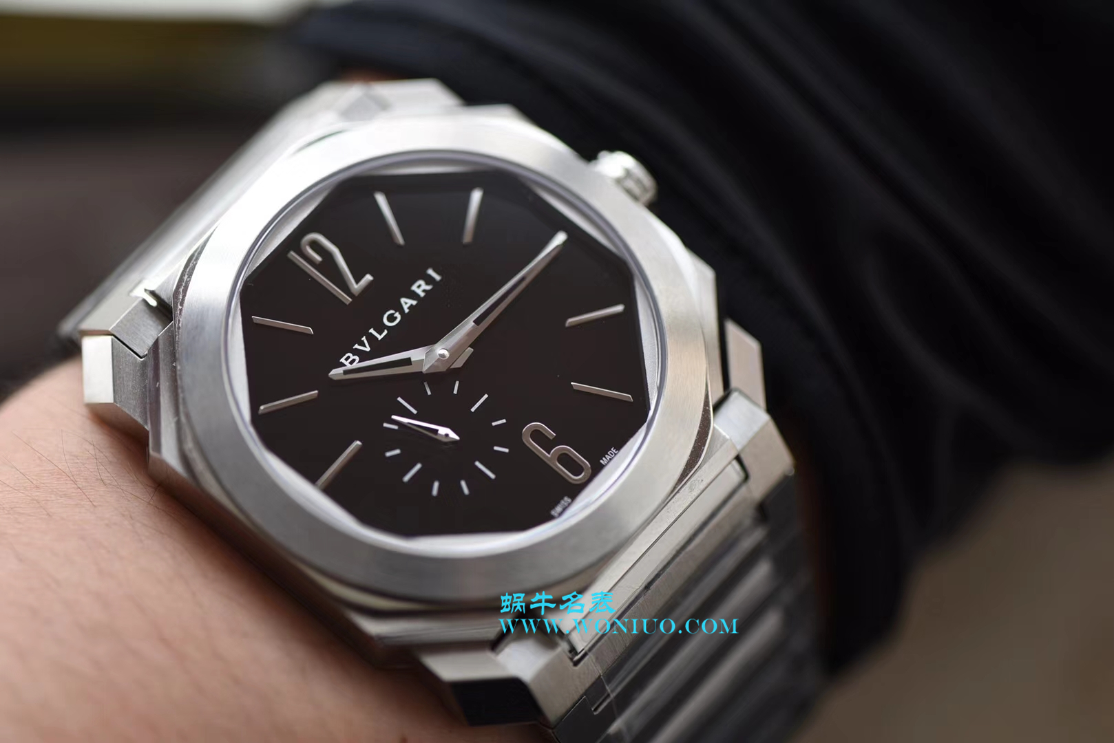 【台湾一比一超A高仿手表】宝格丽OCTO系列102028 BGO40BPLXT腕表 / BZ017