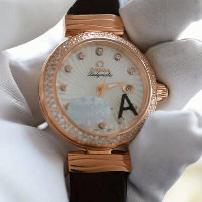 【HBBV6一比一超A高仿手表】欧米茄碟飞鸟巢系列425.68.34.20.55.004女士机械腕表