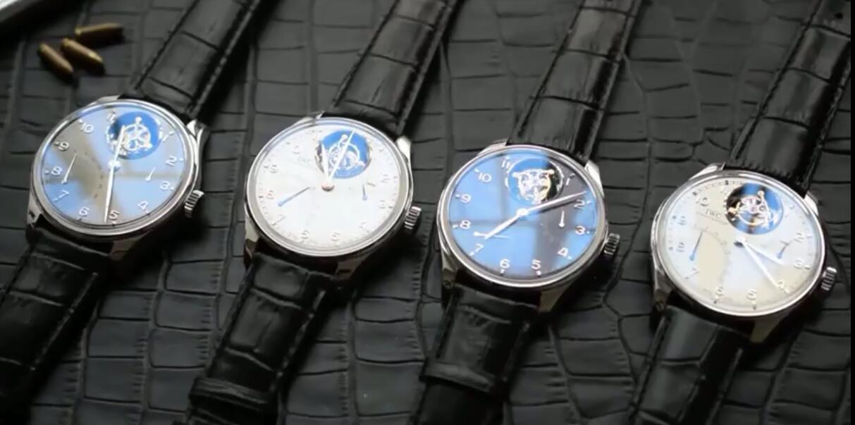 【独家视频测评YL一比一超A高精仿手表】万国葡萄牙系列逆跳陀飞轮IW504401腕表 / WG104A