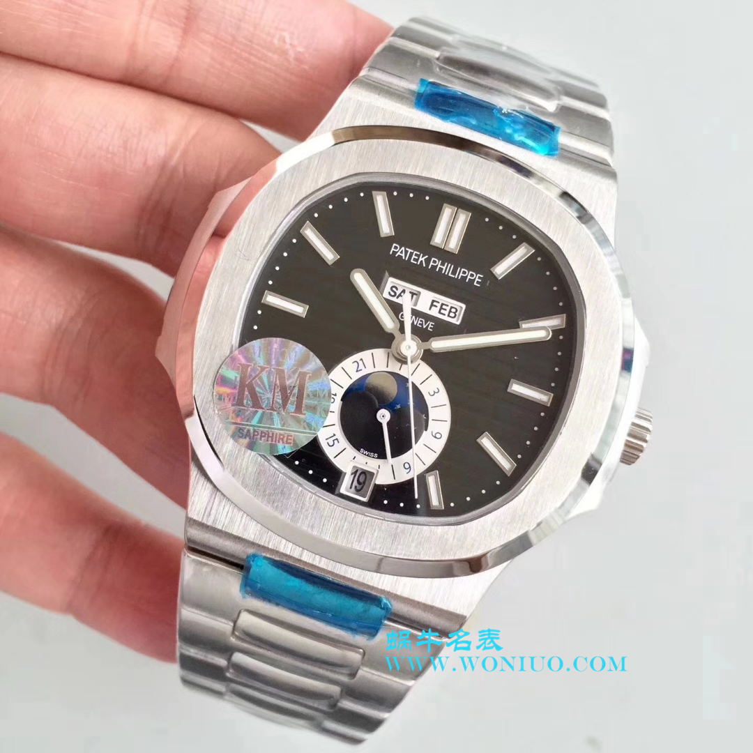 【KM一比一高精仿手表】百达翡丽Nautilus系列精钢男表5726A-001 / BD204