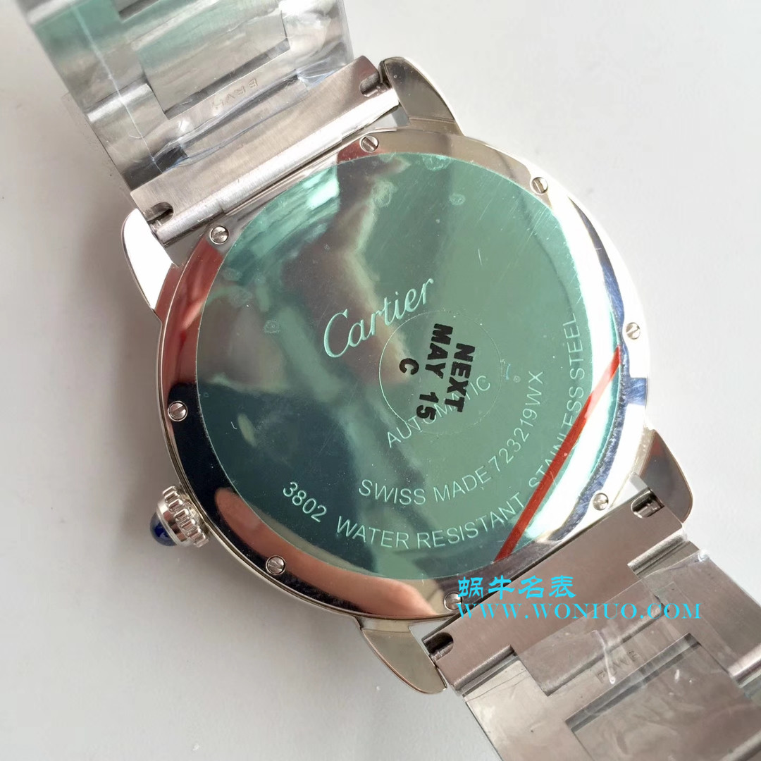 【ZF超A高仿1:1手表】卡地亚RONDE DE CARTIER伦敦SOLO系列W6701010腕表 / K068