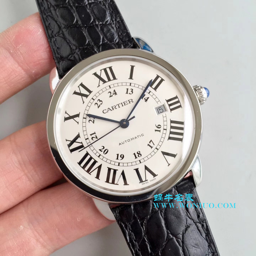 【ZF超A高仿1:1手表】卡地亚RONDE DE CARTIER伦敦SOLO系列W6701010腕表 / K068