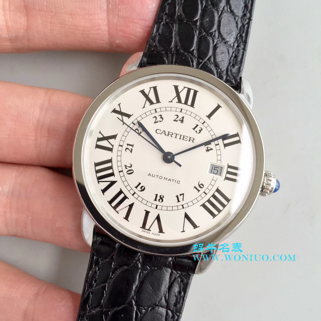 【ZF超A高仿1:1手表】卡地亚RONDE DE CARTIER伦敦SOLO系列W6701010腕表 / K068