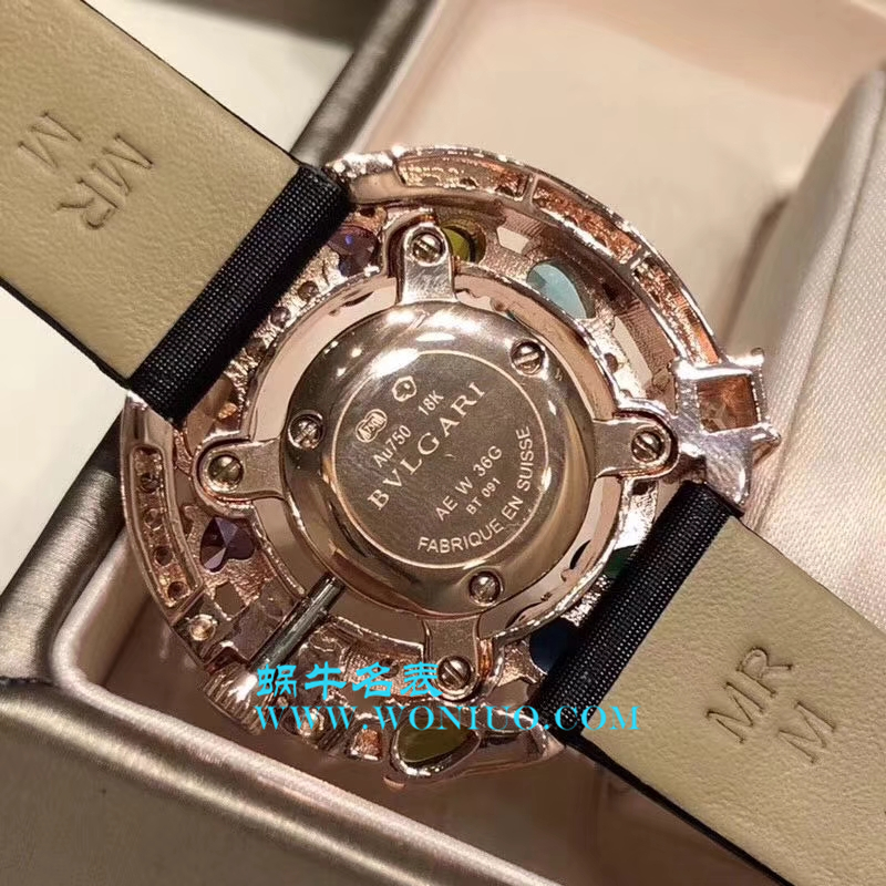 宝格丽astrale珠宝系列腕表闪亮登场 限量发售 按订货顺序出货 黄金镶嵌彩面宝石 / BG011