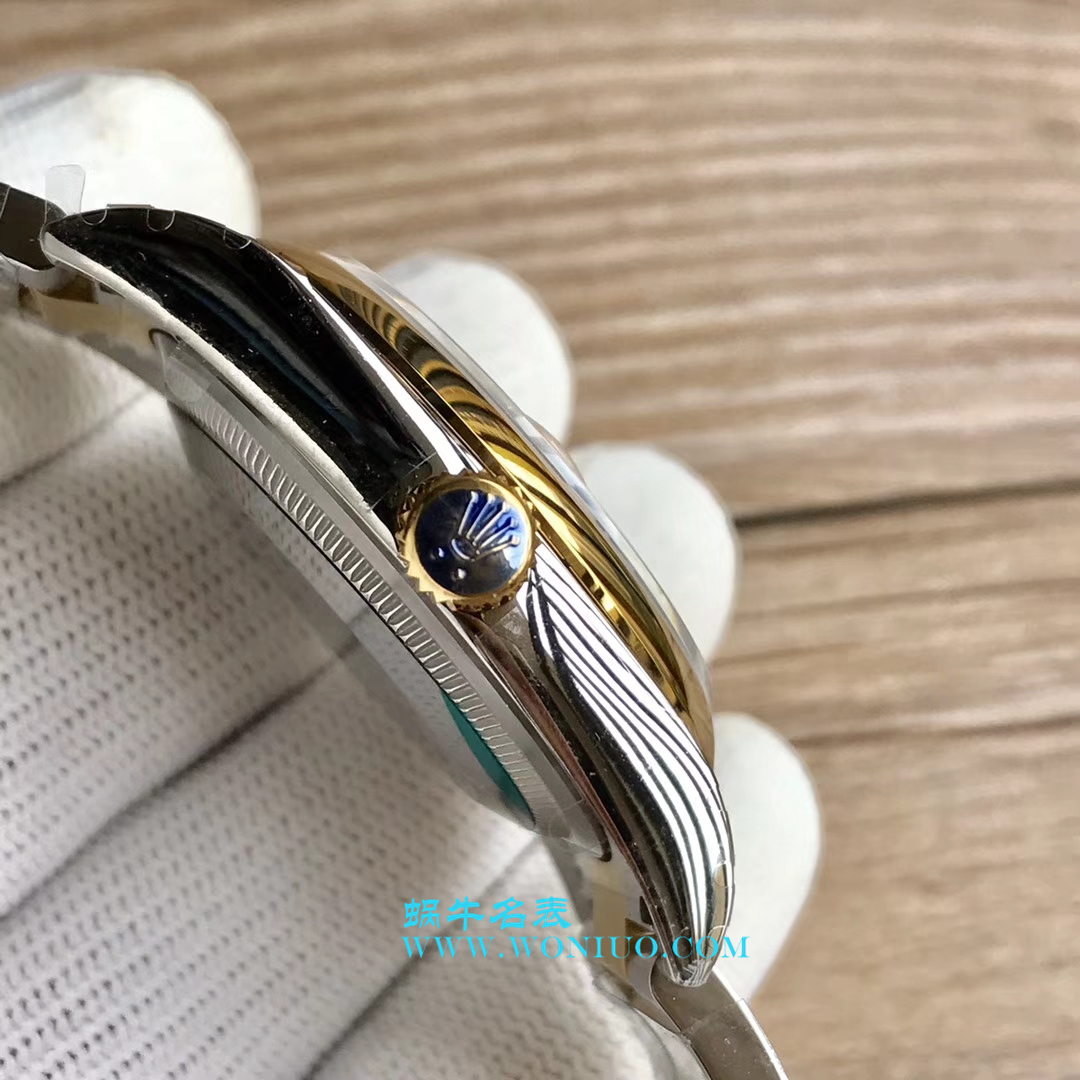 【DJ一比一超高仿手表】劳力士36日志型系列116233、116203、116233黑盘镶钻蚝式表带腕表 / R069