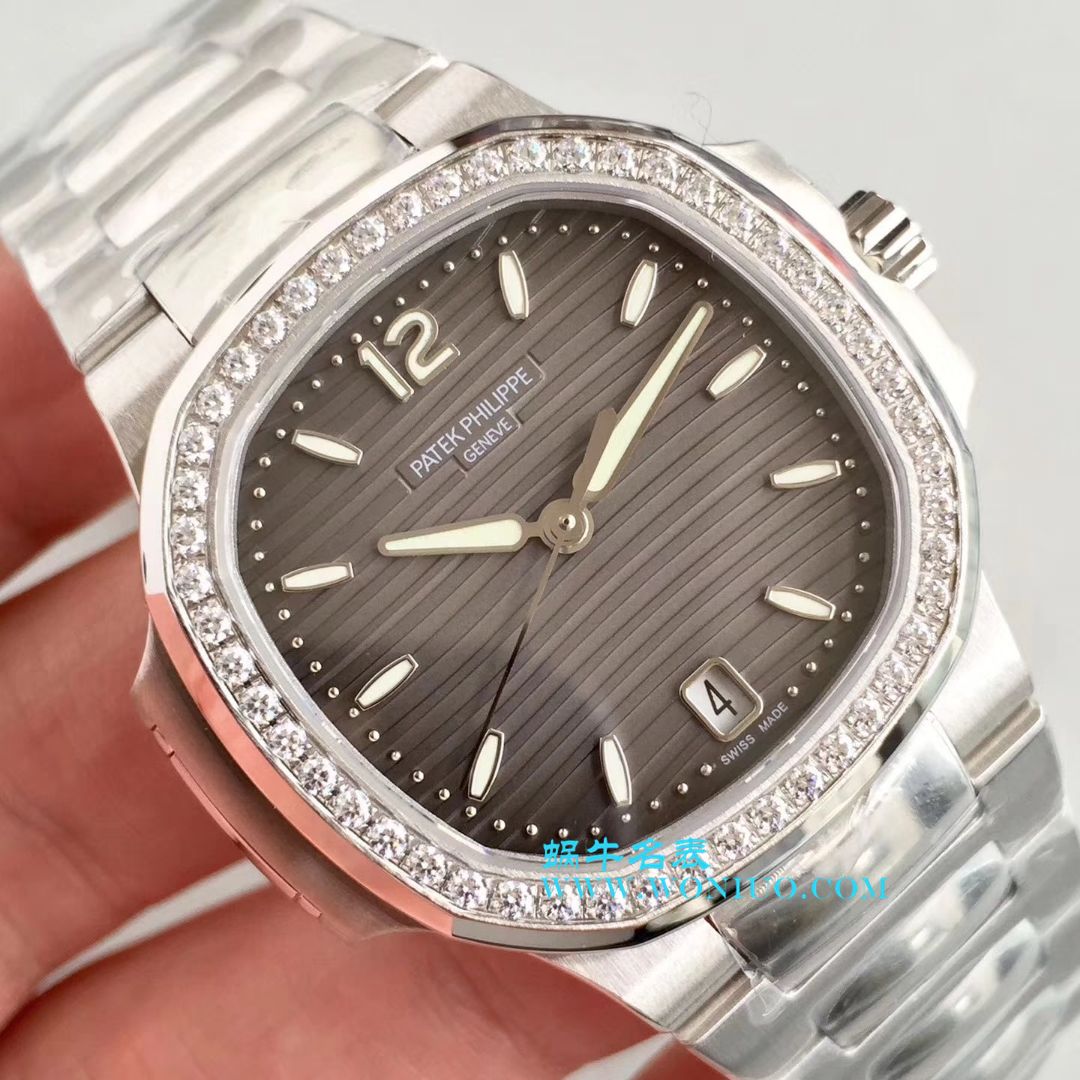 【PF一比一超A高仿手表】百达翡丽运动系列7018/1A-001、7018/1A-010、7018/1A-011(鹦鹉螺女表) / BD163