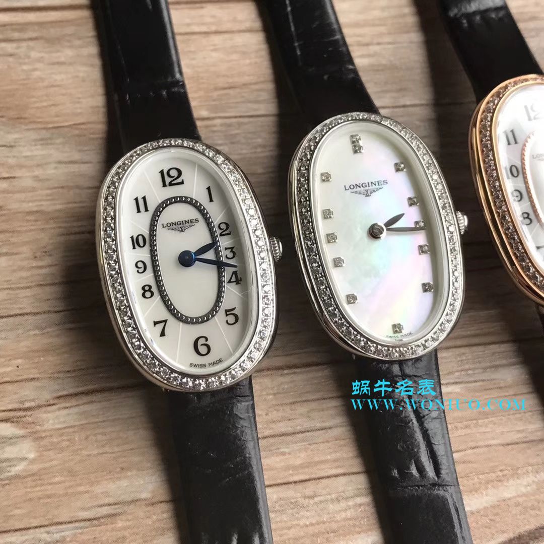 【视频评测KZ台湾厂超A高精仿手表】浪琴优雅圆舞曲系列L2.305.4.87.6女士石英腕表 / LAC043