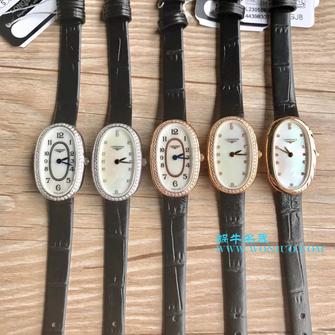 【视频评测KZ台湾厂超A高精仿手表】浪琴优雅圆舞曲系列L2.305.4.87.6女士石英腕表 / LAC043