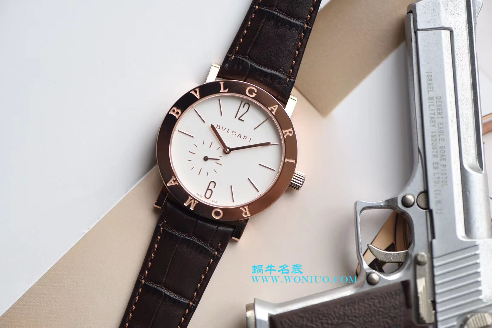 【台湾厂一比一超A高仿手表】宝格丽BVLGARI∙BVLGARI系列102358 BBP41WGLXT腕表 / BZ018