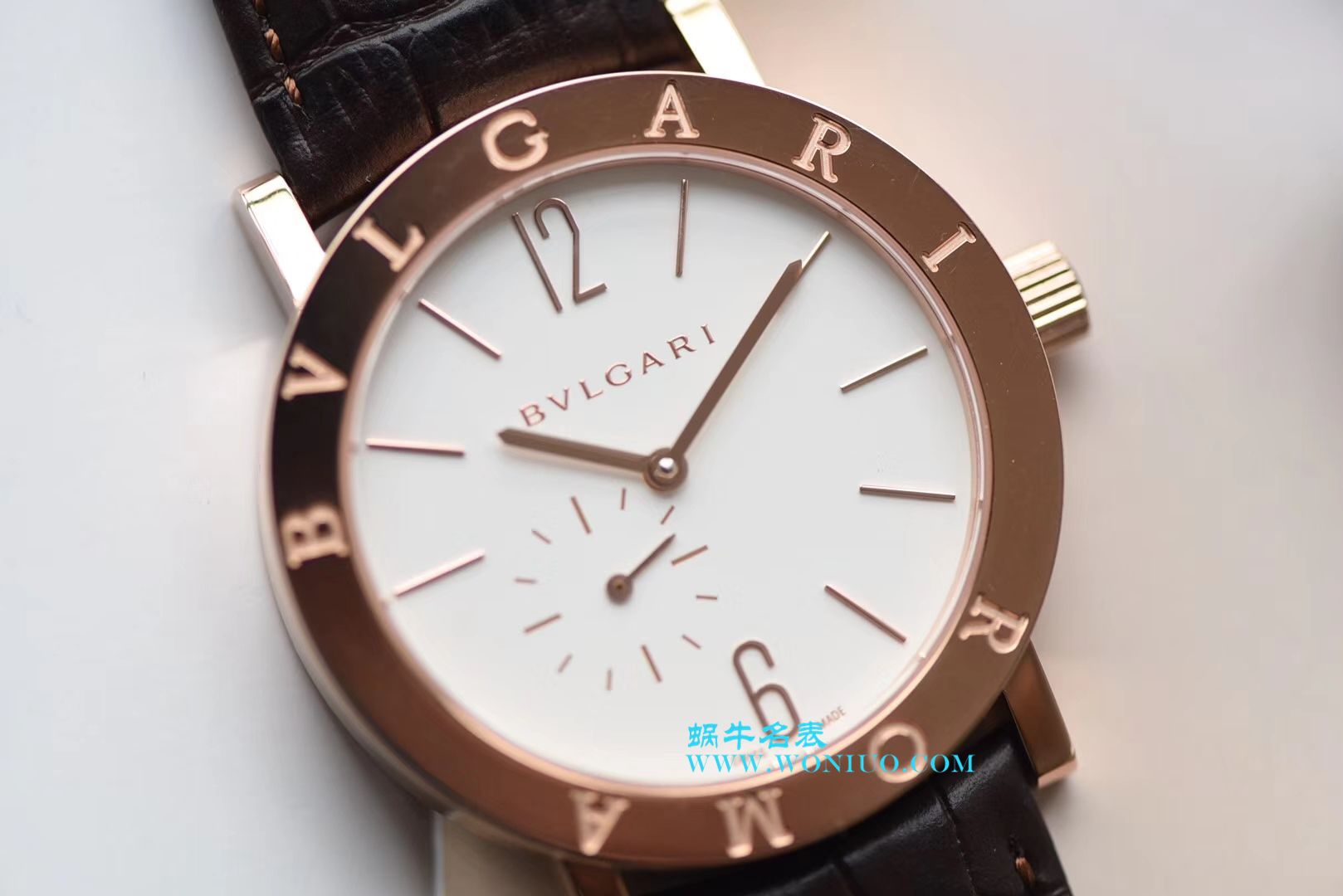 【台湾厂一比一超A高仿手表】宝格丽BVLGARI∙BVLGARI系列102358 BBP41WGLXT腕表 / BZ018