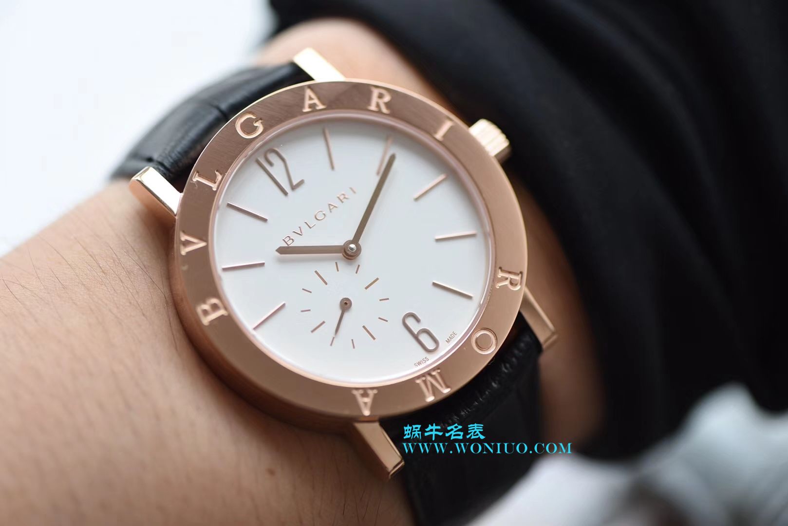 【台湾厂一比一超A高仿手表】宝格丽BVLGARI∙BVLGARI系列102358 BBP41WGLXT腕表 / BZ018