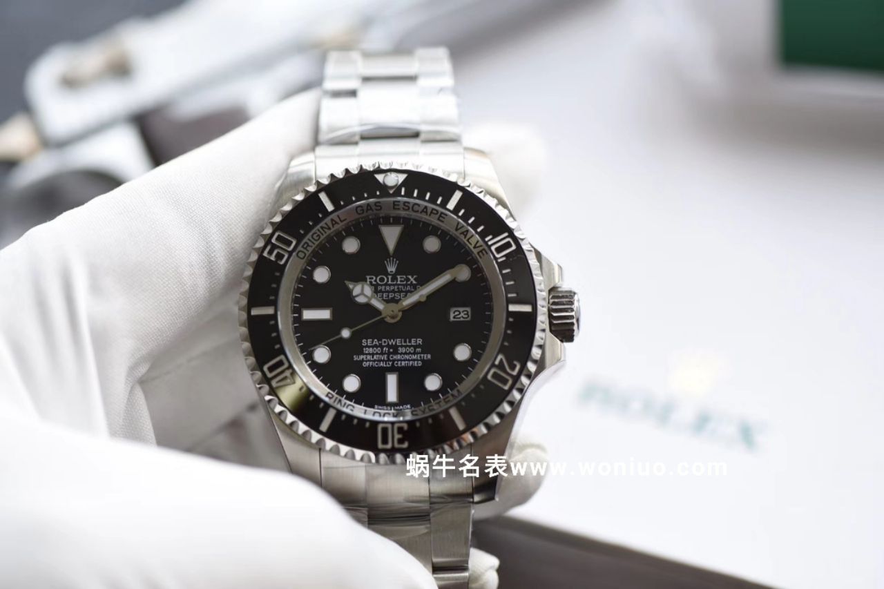 AR黑鬼王904L超级3135机新款 复刻高仿AR劳力士SEA-DWELLER鬼王44MM副本的十年精华 / R2115