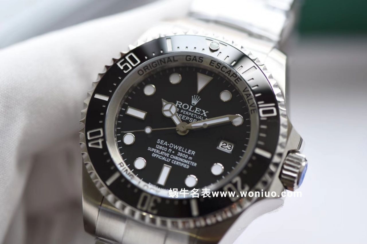 AR黑鬼王904L超级3135机新款 复刻高仿AR劳力士SEA-DWELLER鬼王44MM副本的十年精华 / R2115