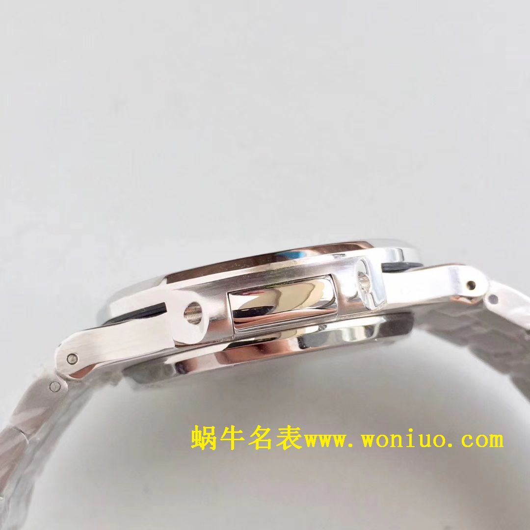 DM新品 百达翡丽复刻高仿满天星 方钻 运动系列鹦鹉螺5719/1G-001 / BD225