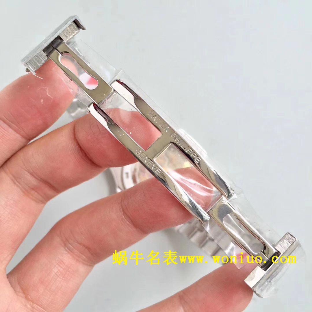 DM新品 百达翡丽复刻高仿满天星 方钻 运动系列鹦鹉螺5719/1G-001 / BD225