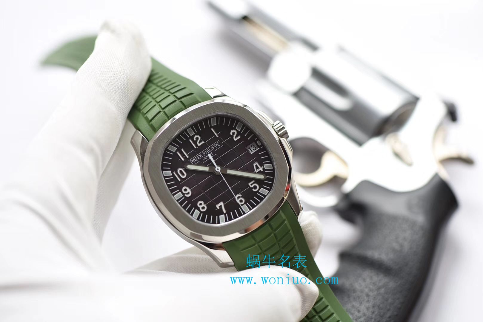 【PF一比一超A高仿手表】百达翡丽AQUANAUT系列5167A-001腕表《百达翡丽手雷》 / BD158