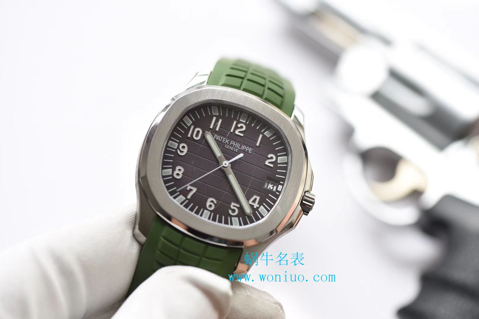 【PF一比一超A高仿手表】百达翡丽AQUANAUT系列5167A-001腕表《百达翡丽手雷》 / BD158