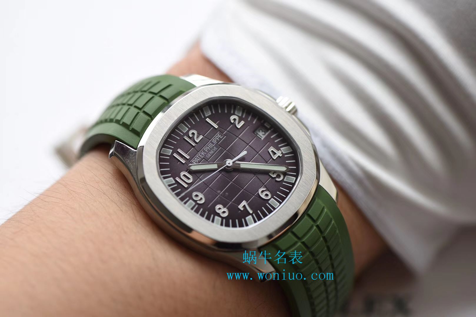 【PF一比一超A高仿手表】百达翡丽AQUANAUT系列5167A-001腕表《百达翡丽手雷》 / BD158