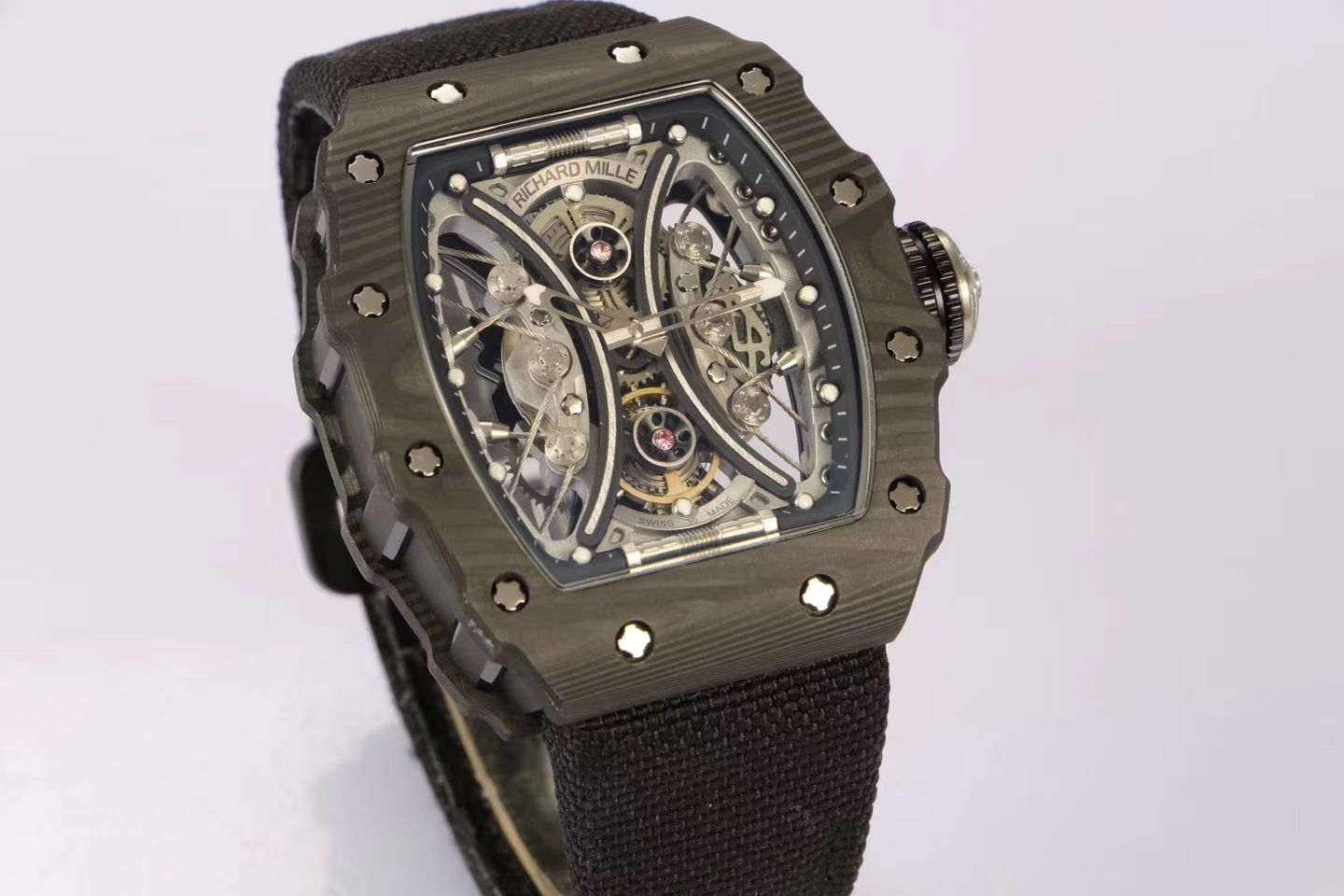 【RICHARD MILLE】复刻高仿RM53-01 这款腕表充满动感与活力 / RM53-01